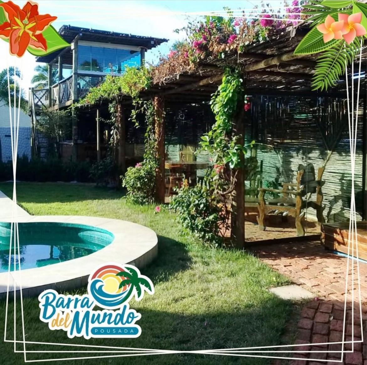 Pousada Barra Del Mundo Barra Grande  Exteriör bild